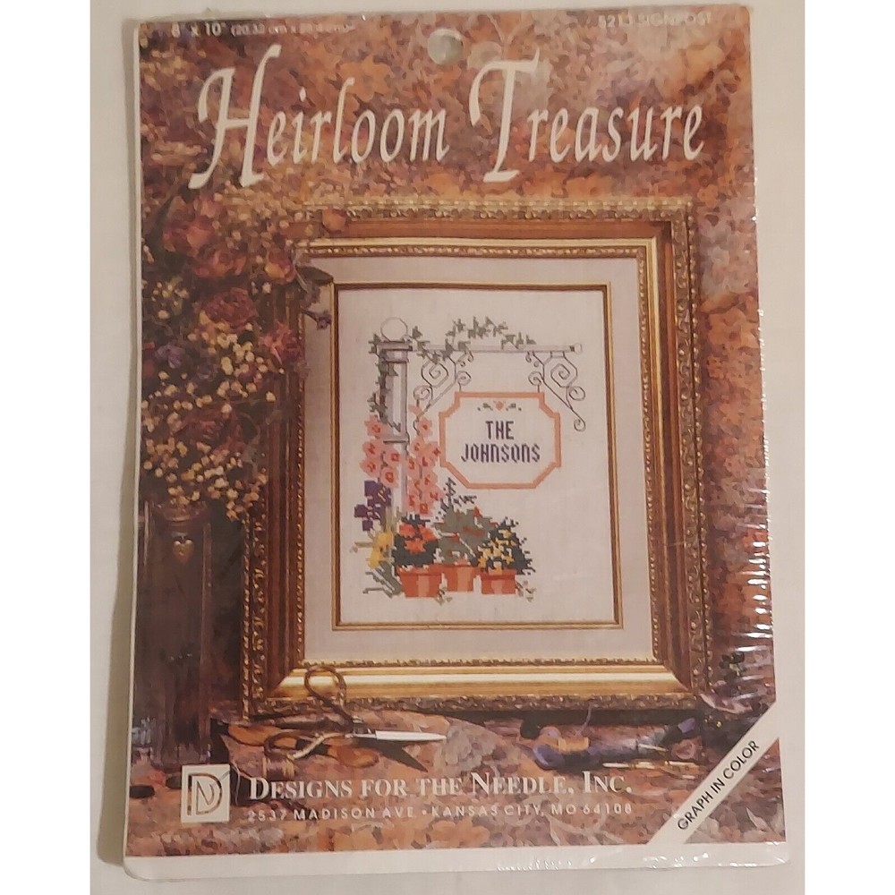 Designs For The Needle, Inc 5213 Signpost Personalize Cross Stitch Kit New VTG